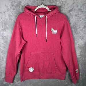 Goat USA Hoodie Red Crown Goat Logo Men’s Medium